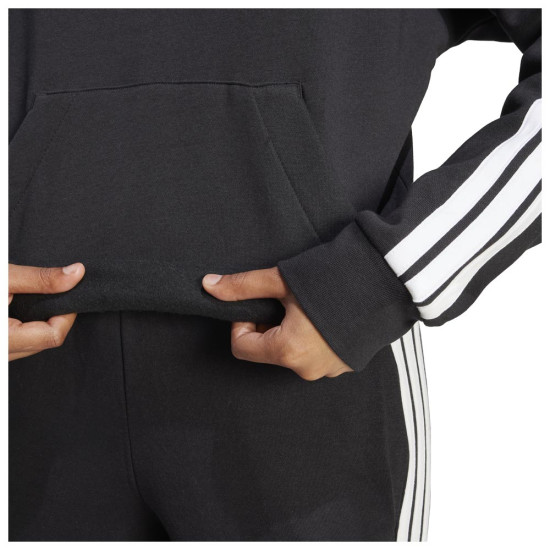 Adidas Γυναικείο φούτερ Essentials 3-Stripes Fleece Hoodie Adidas Γυναικείο φούτερ Essentials 3-Stripes Fleece Hoodie